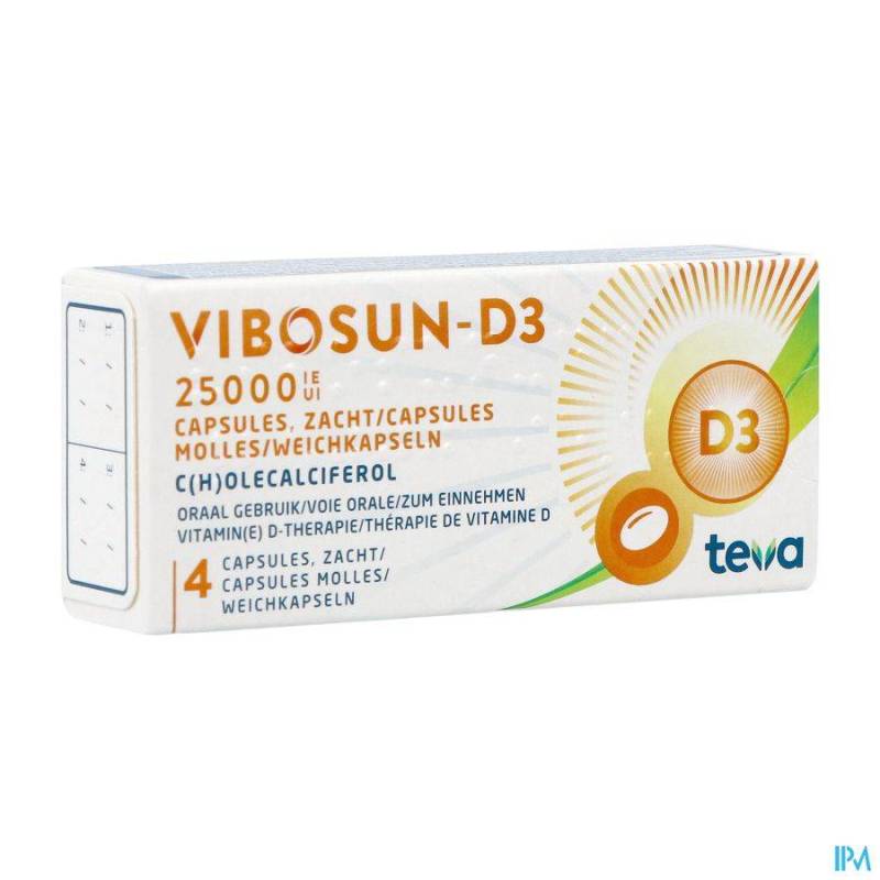 VIBOSUN-D3 25000IE ZACHTE CAPS 4