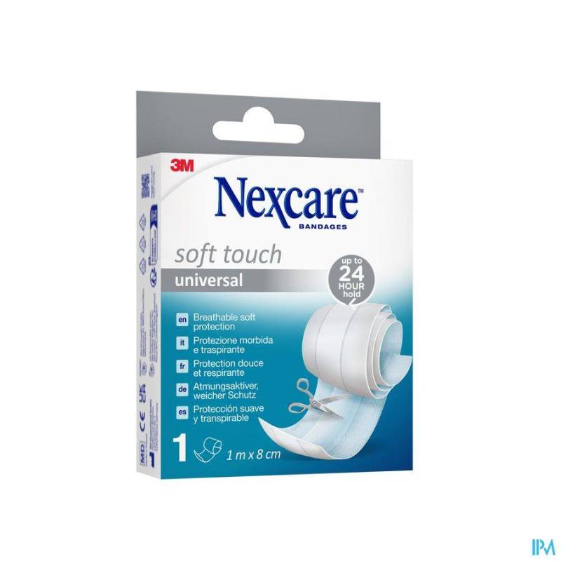 NEXCARE 3M UNIVERSAL SOFT TOUCH PANSEMENT 1MX8CM 1