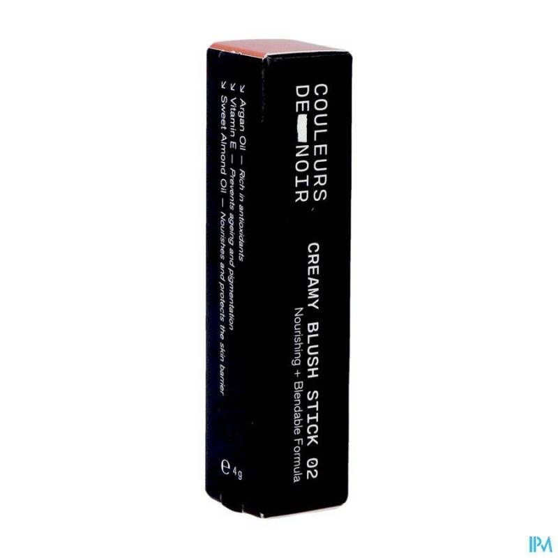 LES COULEURS DE NOIR CREAMY BLUSH STICK 02 S. PINK