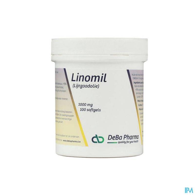 LINOMIL  VIT E 10MG SOFTCAPS 100 DEBA