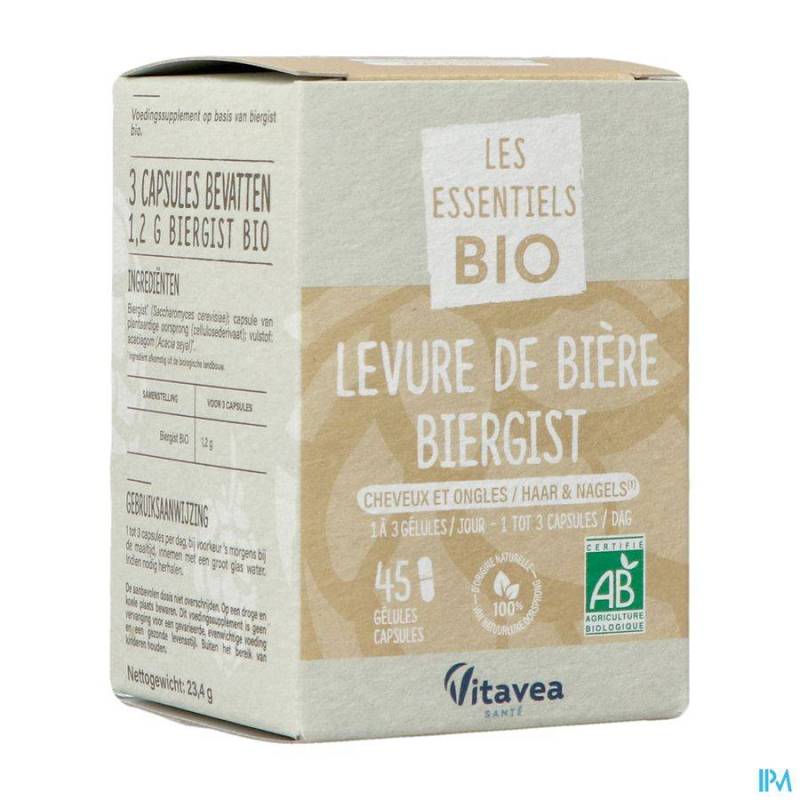 VITAVEA LEVURE BIERE BIO CAPS 45