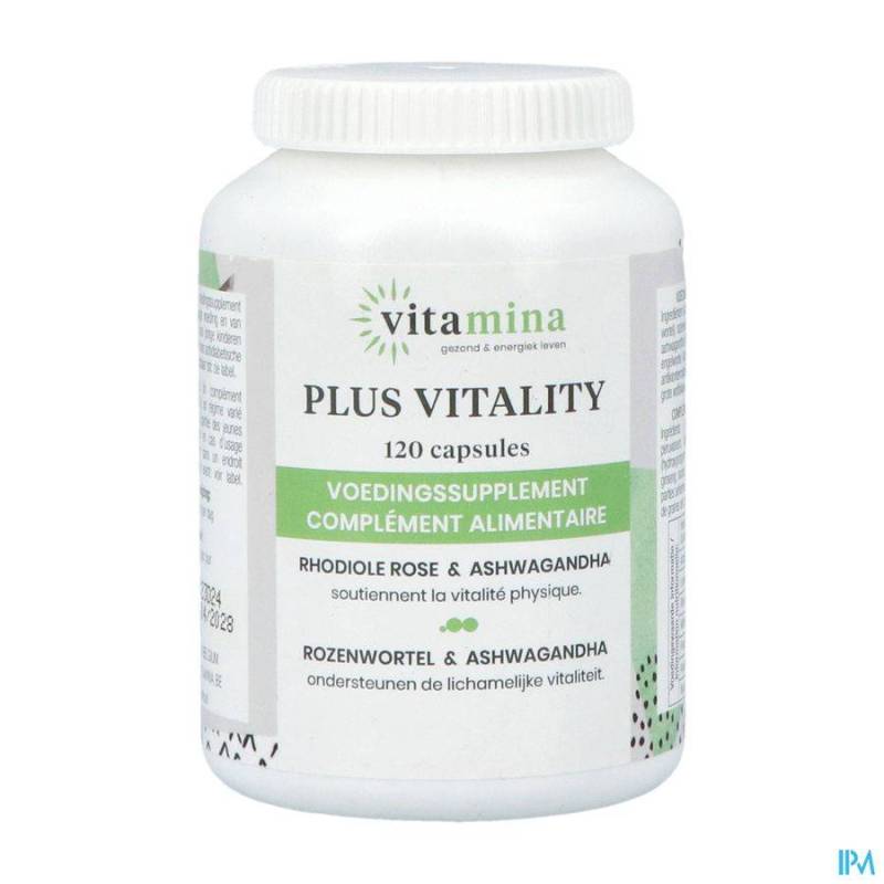 PLUS VITALITY CAPS 120