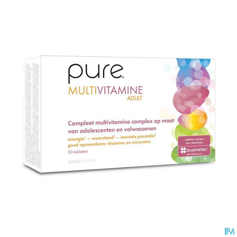 PURE MULTIVITAMINE ADULT COMP 30