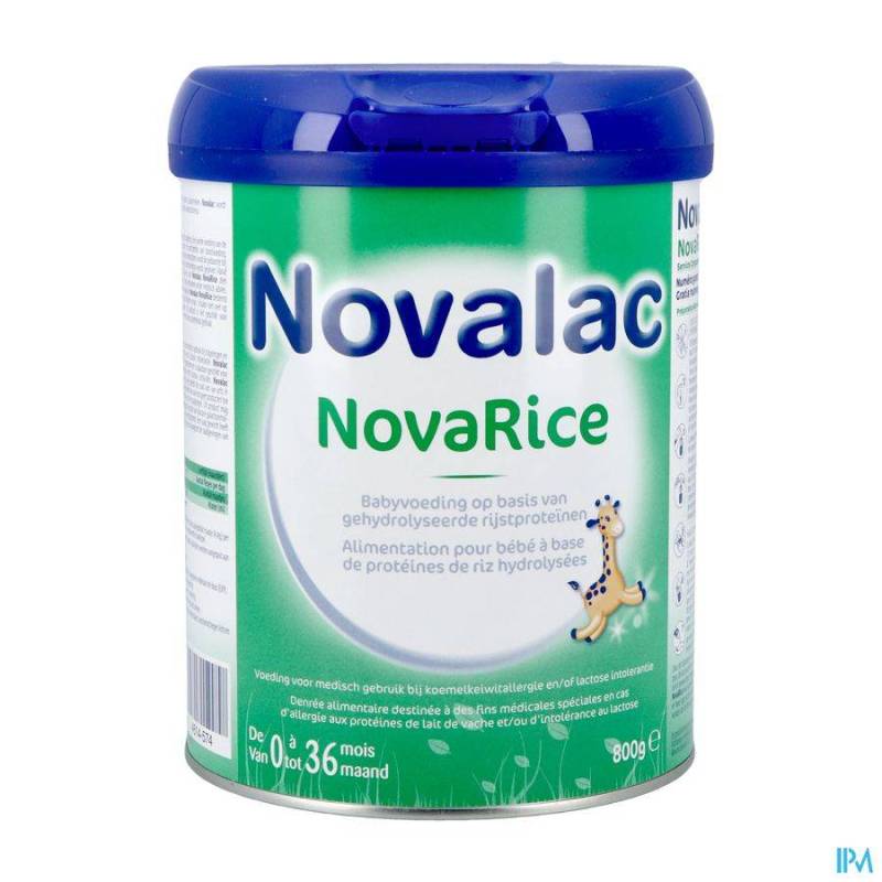 NOVALAC NOVARICE 0-36M PDR 800G NF