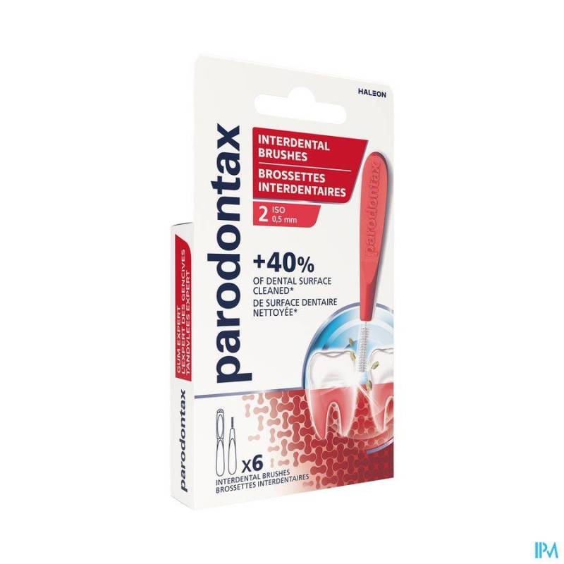 PARODONTAX  INTERDENT BRUSH 0,5     6PCS