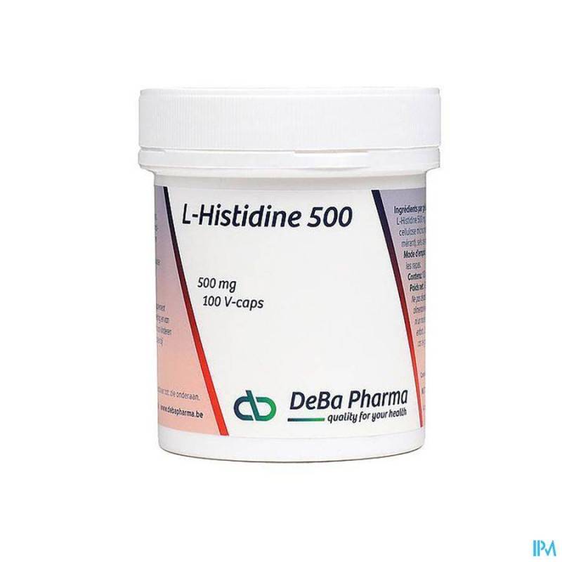 L-HISTIDINE 500MG V-CAPS 100 DEBA