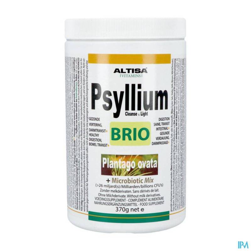 ALTISA PSYLLIUM BRIO  MICROBIOTICA 370G