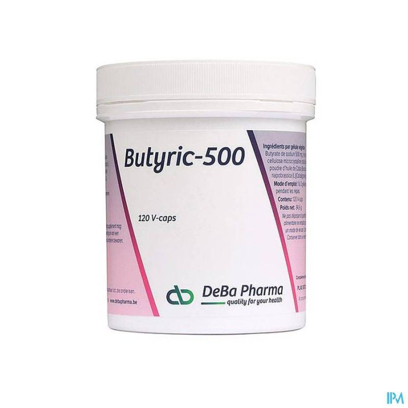 BUTYRIC 500MG V-CAPS 120 DEBA