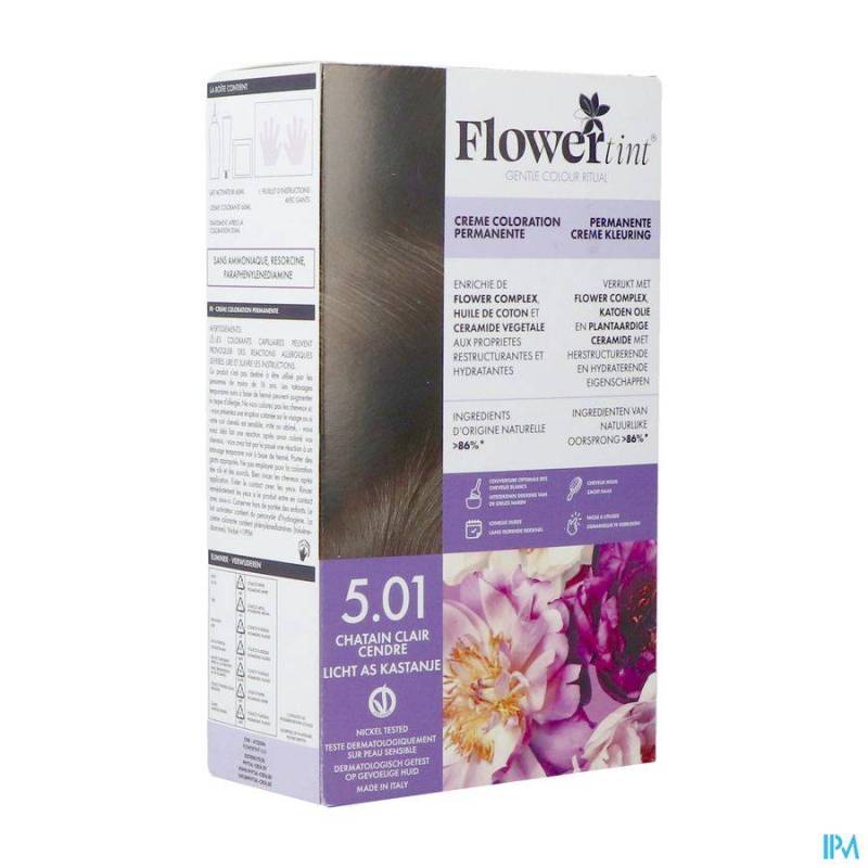 FLOWERTINT CHATAIN CLAIR CENDRE 5.01 140ML