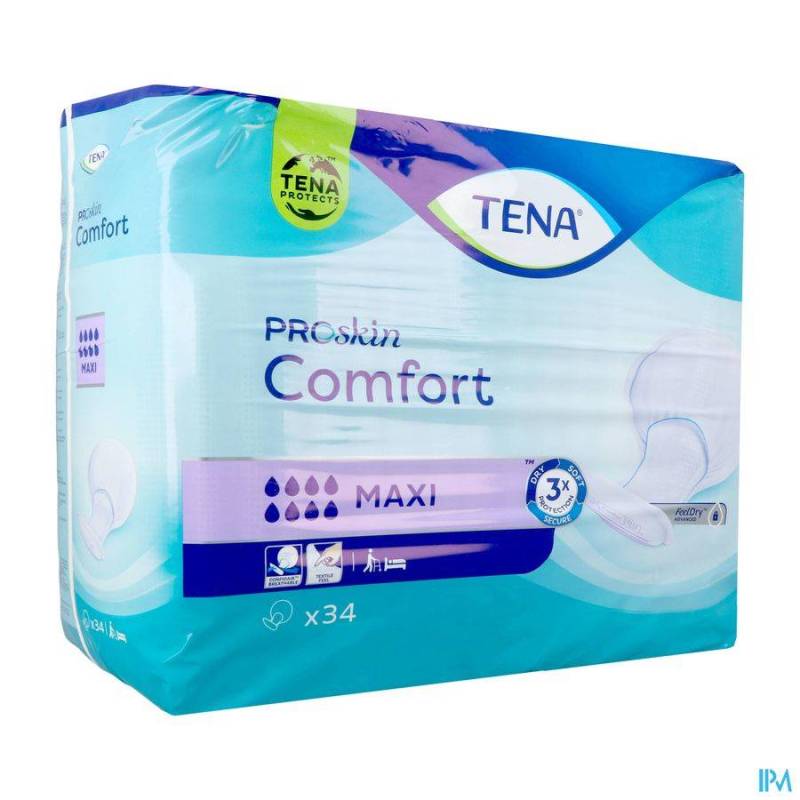 TENA PROSKIN COMFORT MAXI 758007 34 PC