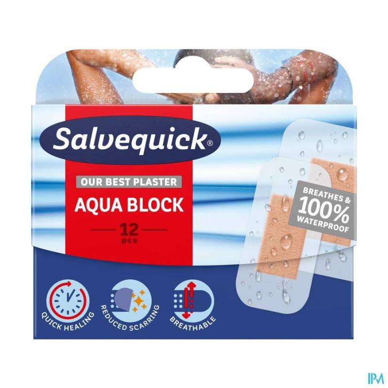 SALVEQUICKMED AQUA BLOCK 12