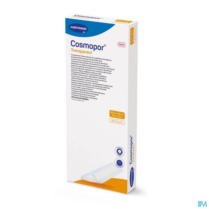 COSMOPOR TRANSPARENT 10X30CM 25