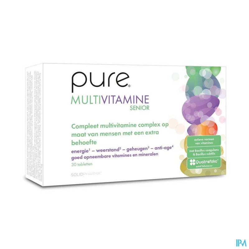 PURE MULTIVITAMINE SENIOR COMP 30
