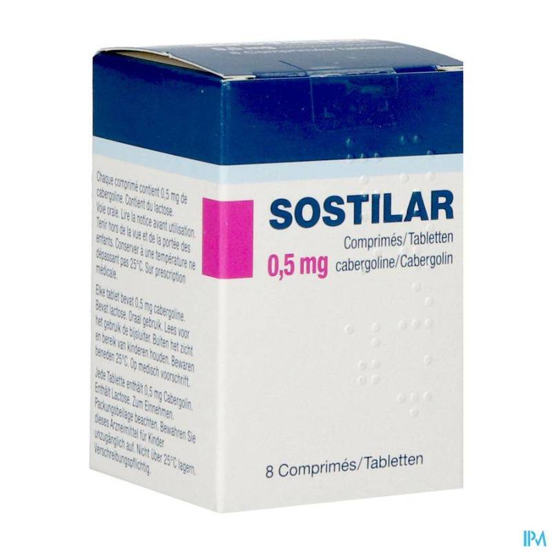 SOSTILAR PI PHARMA 0,5MG TABL 8 PIP