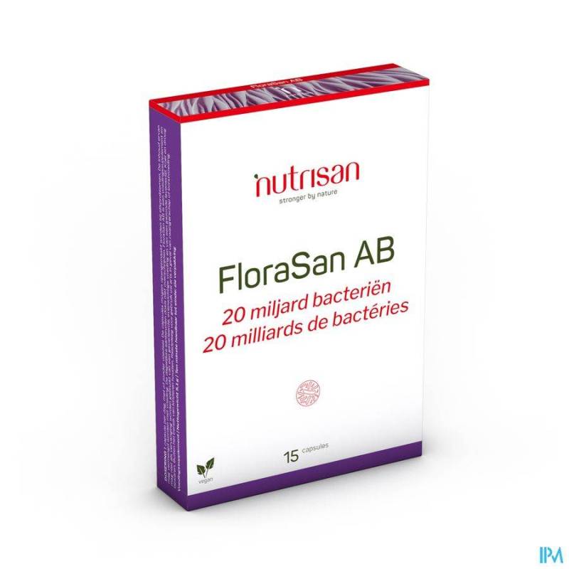 FLORASAN AB CAPS 15 NUTRISAN
