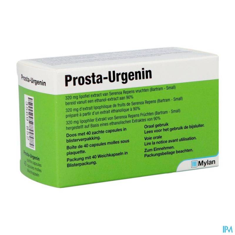 PROSTA URGENIN 320MG PI PHARMA CAPS MOLLES 40