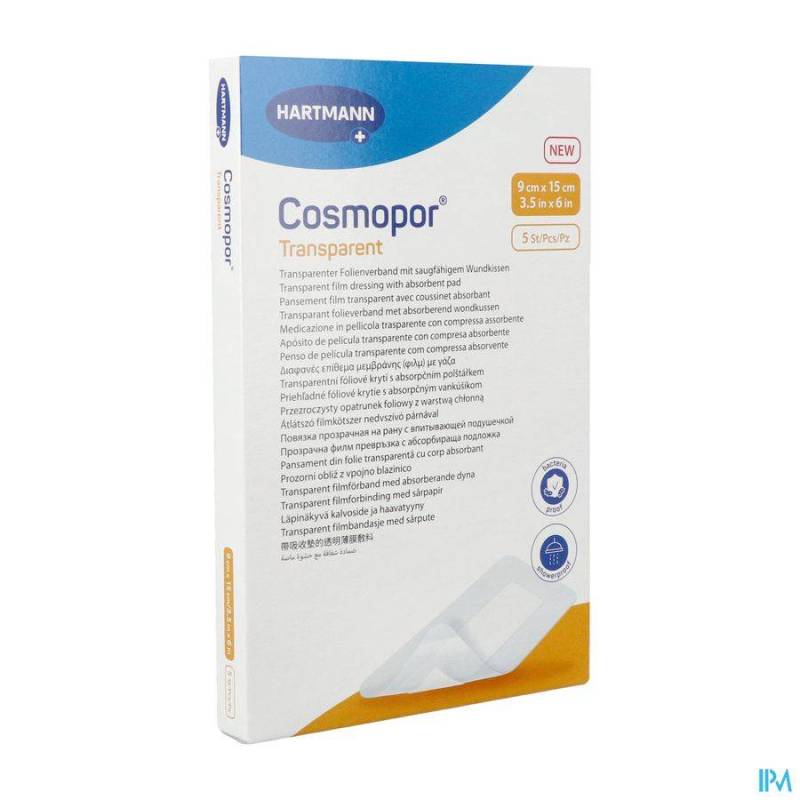 COSMOPOR TRANSPARENT 9X15CM 5