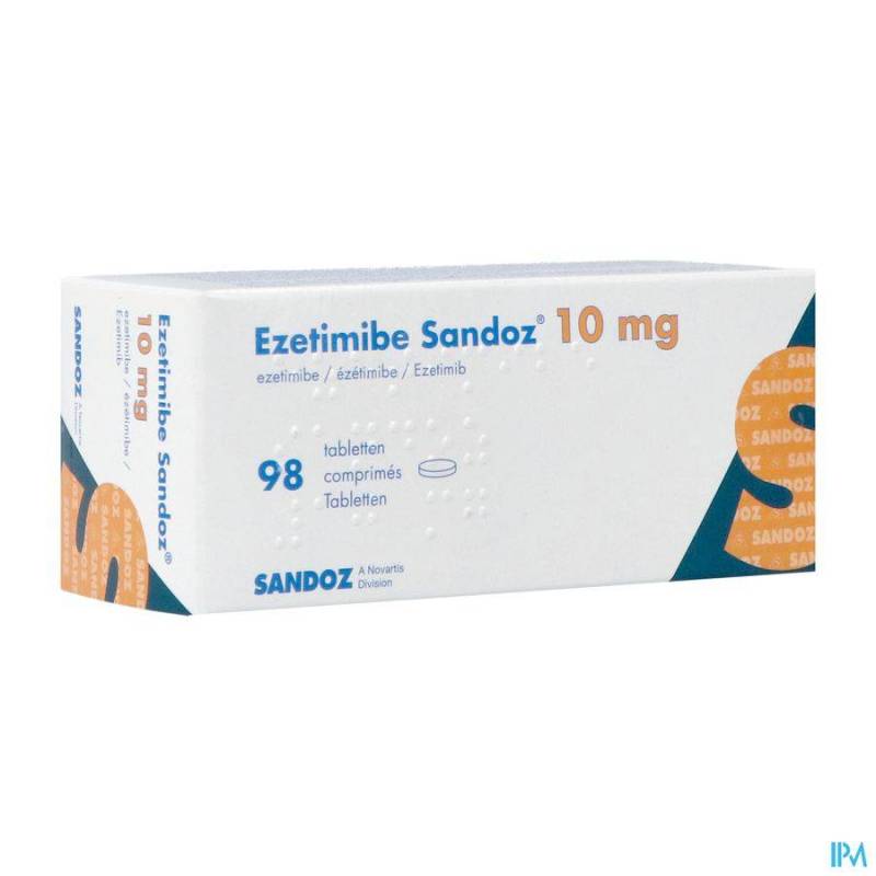 EZETIMIBE CPR  98 X 10 MG  PI
