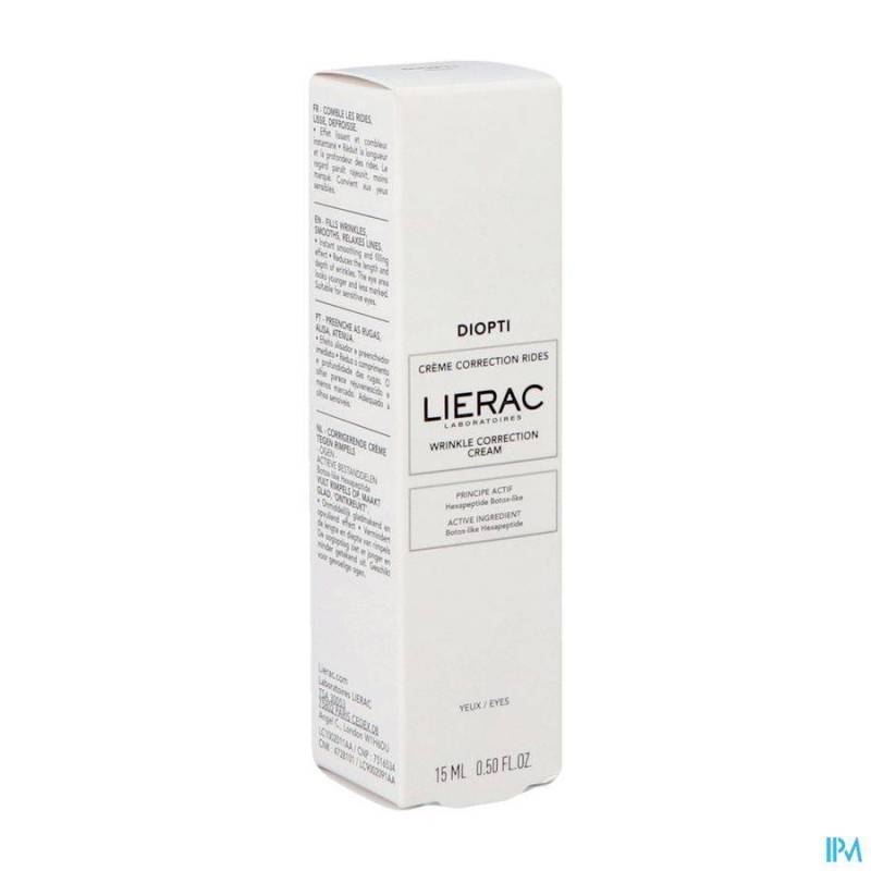 LIERAC DIOPTI RIDES TUBE 15ML