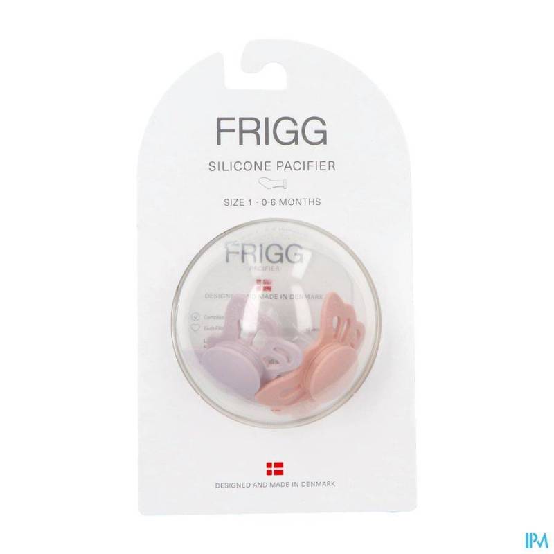 FRIGG FOPSPENEN BUTTERFLY T1 SILICON LILAC/PEACH 2