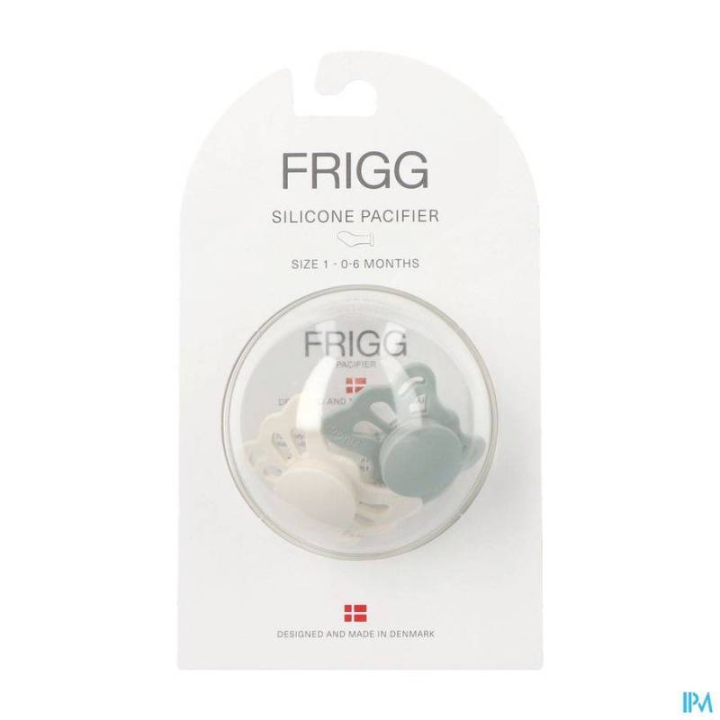 FRIGG FOPSPENEN BUTTERFLY T1 SILICON CREAM /SAGE 2