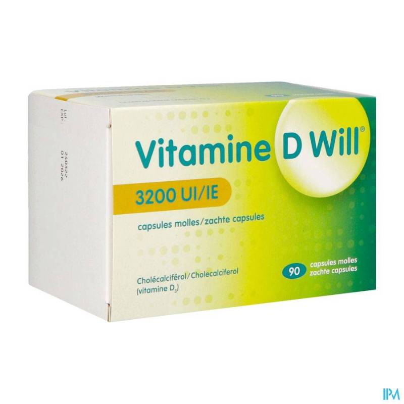 VITAMINE D 3200IE                  90CAPS