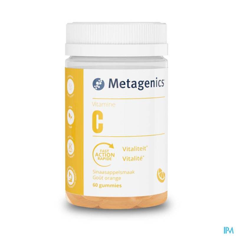 VITAMINE C GUMMIES SINAASAPPEL 60 METAGENICS