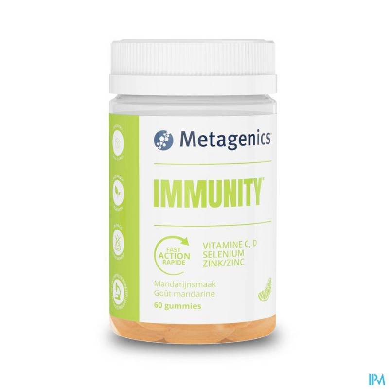 IMMUNITE MANADRINE GOMMES 60 METAGENICS