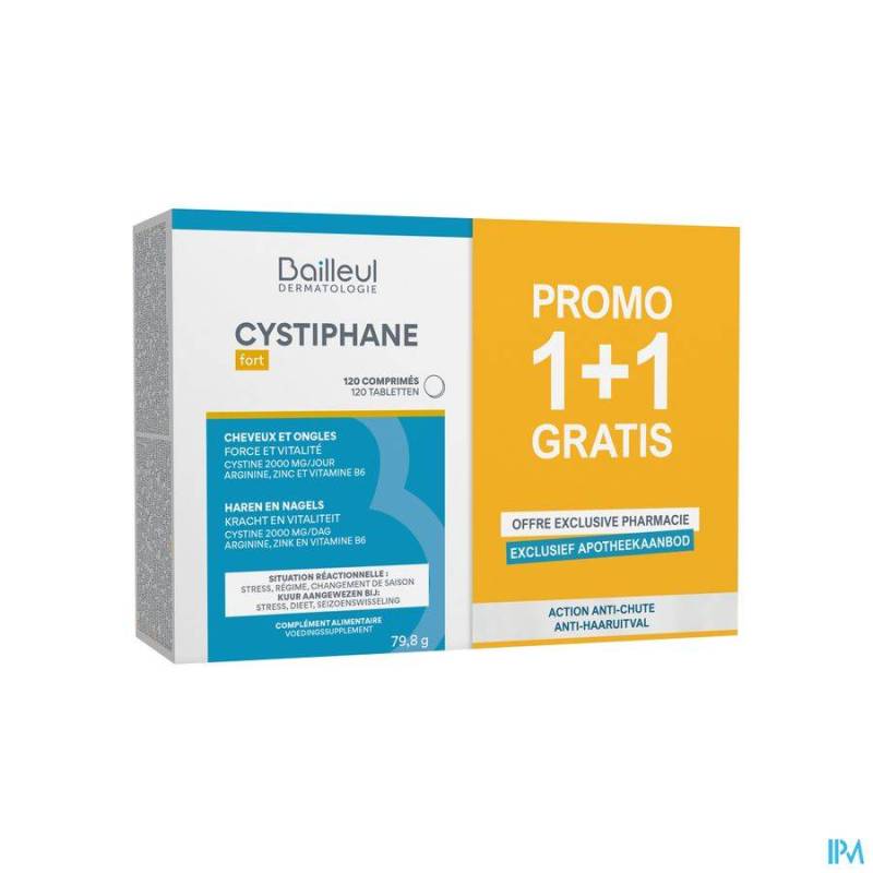 CYSTIPHANE COMP 120 DUO PACK 11 GRATUIT