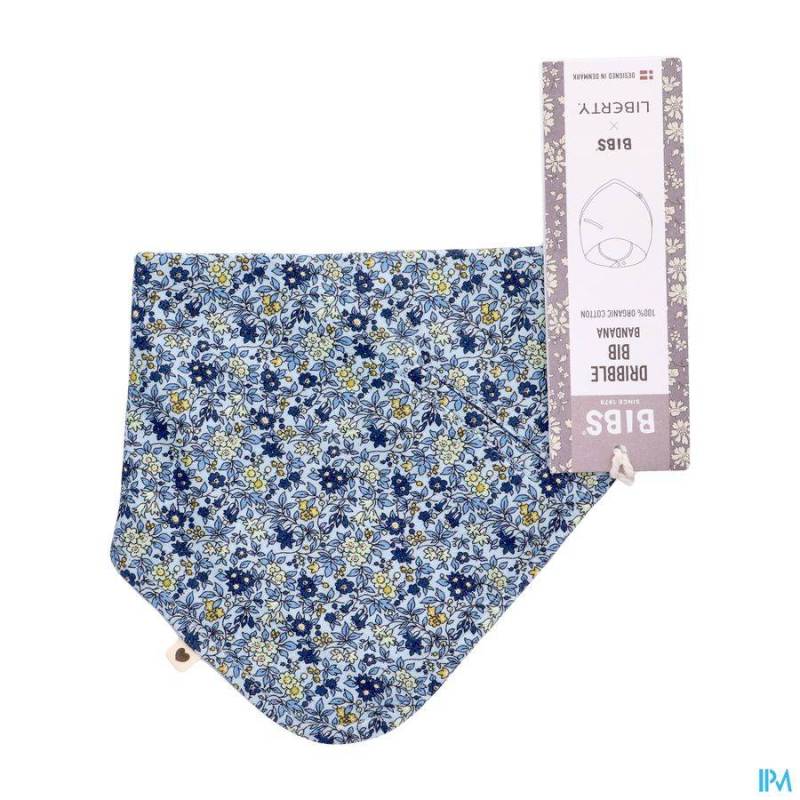 BIBS BANDANA BIB LIBERTY BLUE