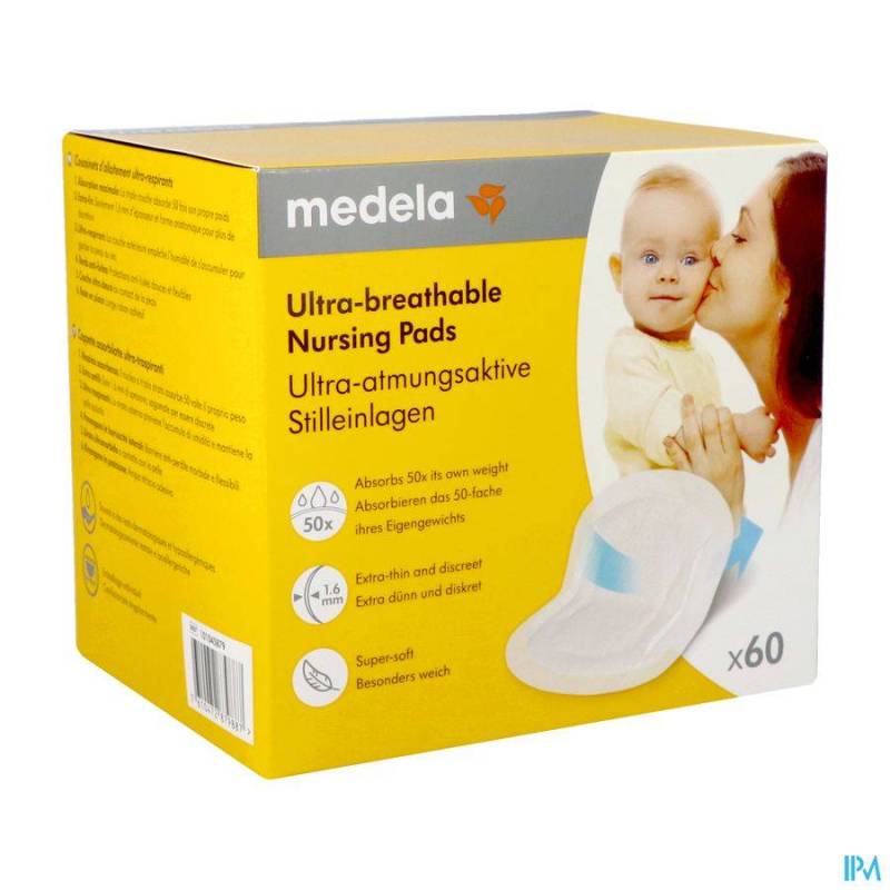 MEDELA COUSSINETS ALLAITEMENT ULTRA RESPIRANTS 60