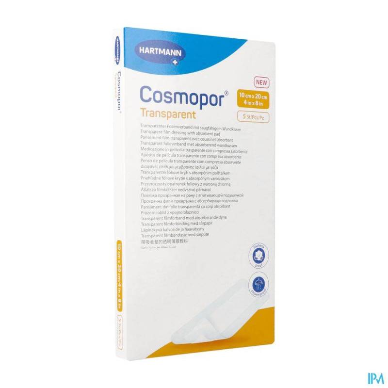 COSMOPOR TRANSPARENT 10CMX20CM 5 9010570
