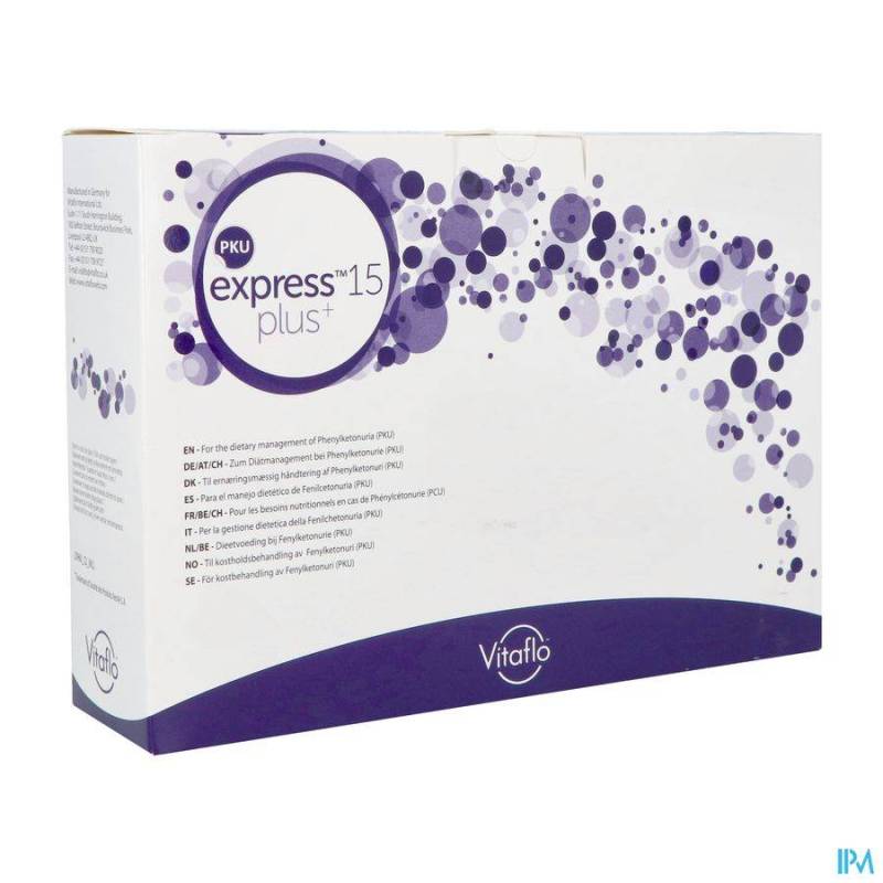 PKU EXPRESS PLUS 15 CITRON 30X25G