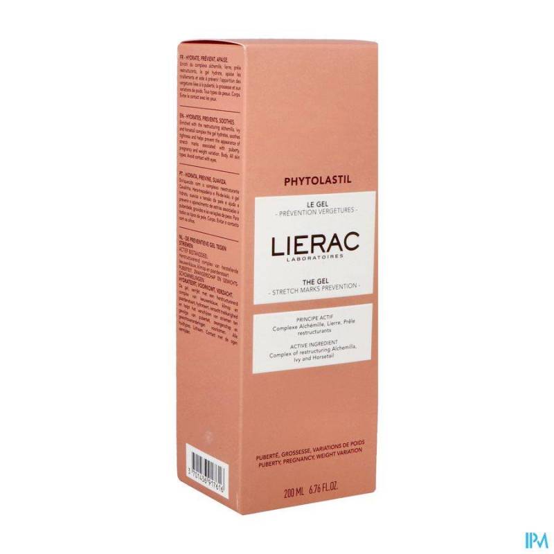 LIERAC PHYTOLASTIL LE GEL VERGETURES TUBE 200ML