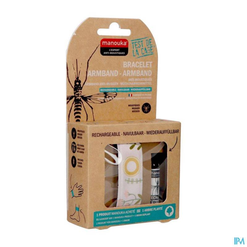 MANOUKA ARMBAND A/MUGGEN FLORAL