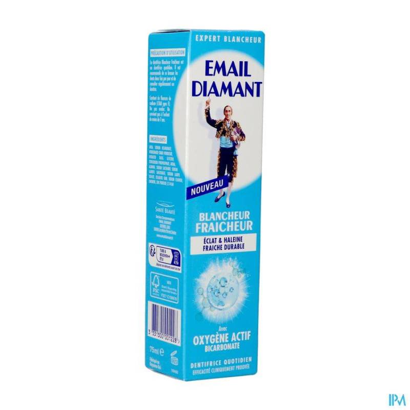 EMAIL DIAMANT TANDPASTA FRISSE ADEM 75ML