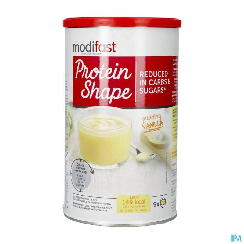 MODIFAST PROTEIN SHAPE VANILLA PUDDING 450G