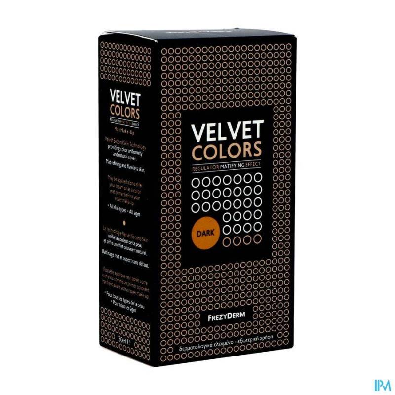 FREZYDERM MAKE UP VELVET COLOR DARK 30ML