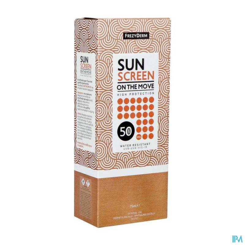 FREZYDERM SUNSCREEN MIST ONTHEMOVESPRAY SPF50 75ML