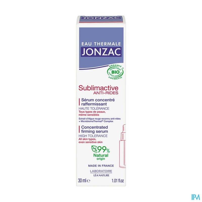 JONZAC SUBLIMACTIVE GECONC. VERST. SERUM BIO 30ML