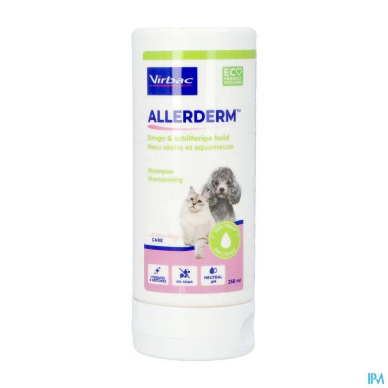 ALLERDERM DRY SKIN SH CHIEN&CHAT 250ML