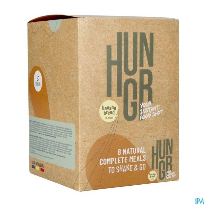 HUNGR BANANA BREAD SHAKE 8X65G