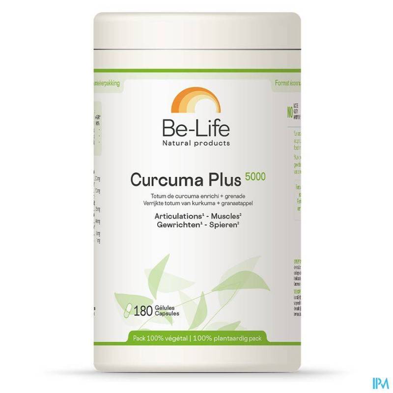 CURCUMA PLUS 5000 BE LIFE CAPS 180