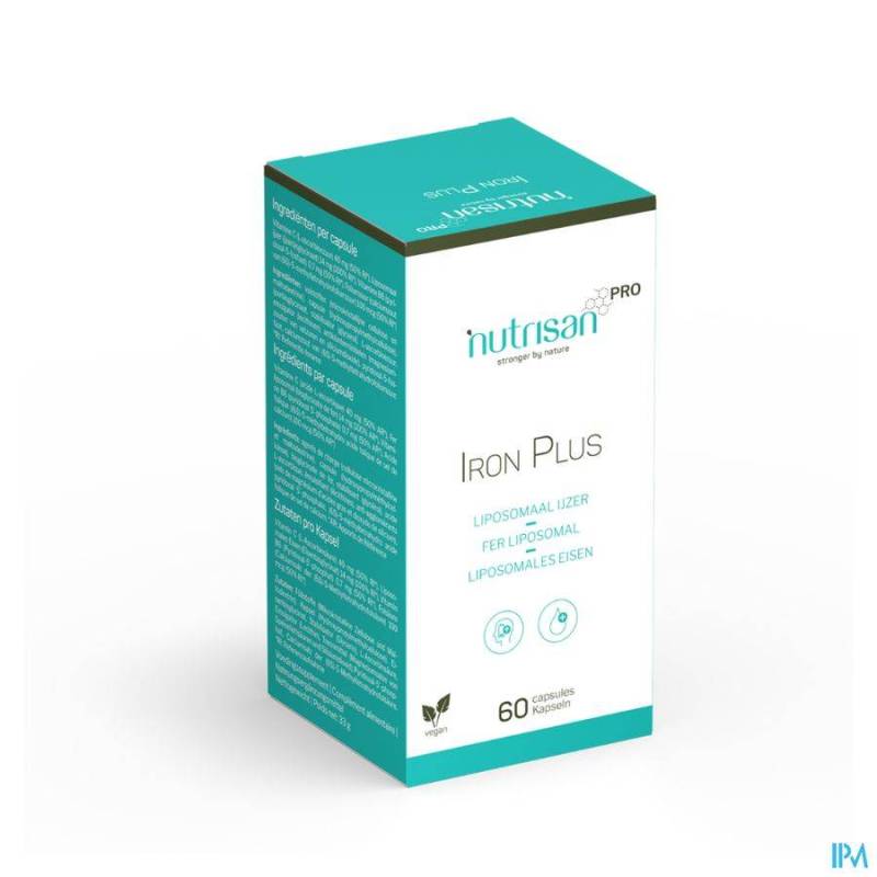 IRON PLUS CAPS 60 NUTRISAN