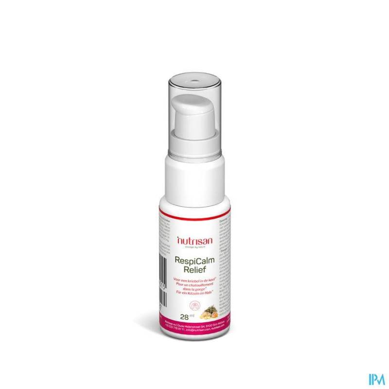RESPICALM RELIEF 28ML NUTRISAN