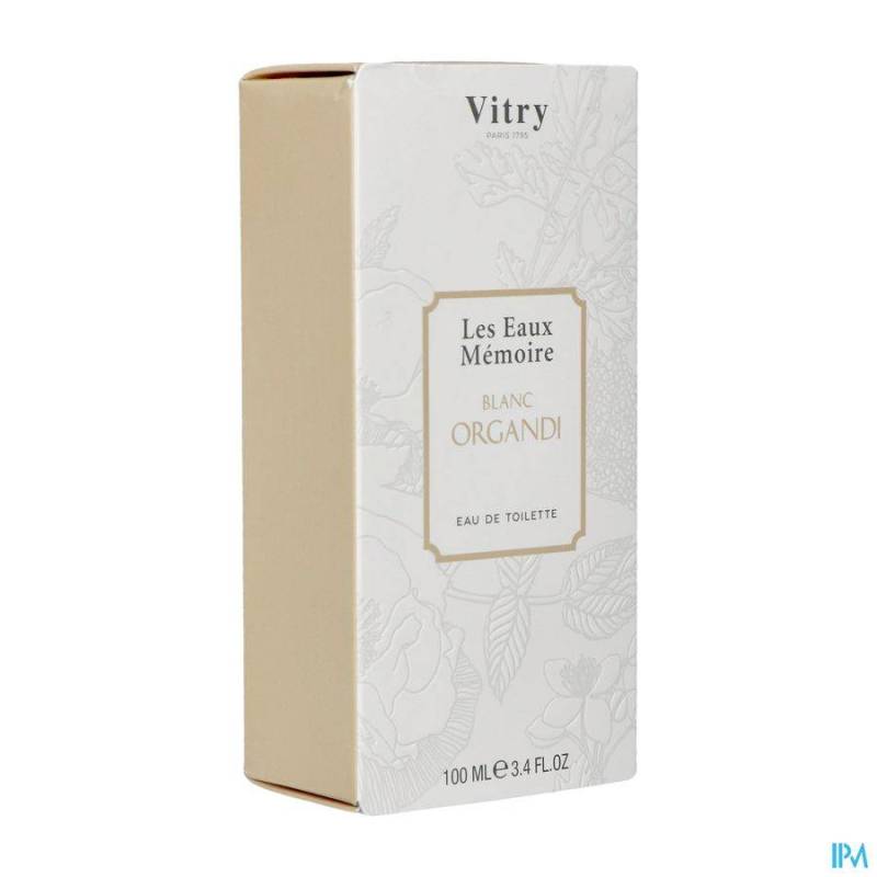 VITRY EAU DE TOILETTE BLANC ORGANDI 100ML