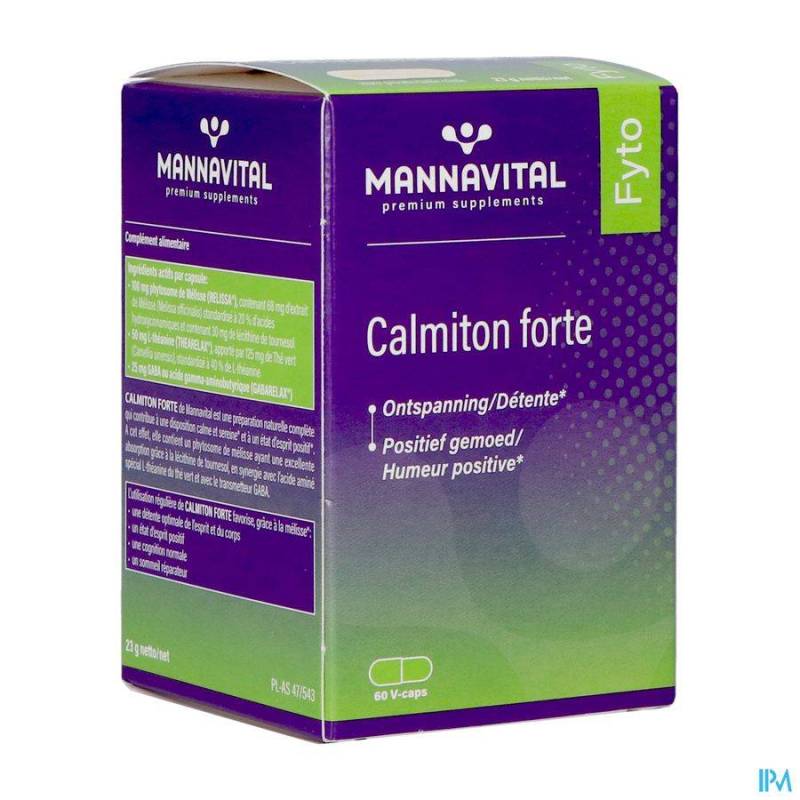 MANNAVITAL CALMITON FORTE 23G
