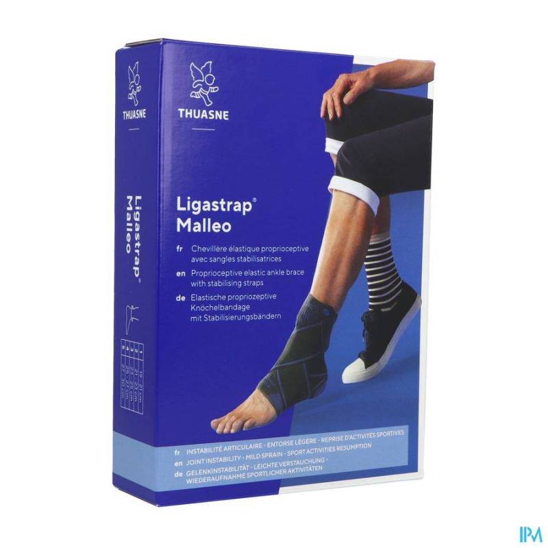 LIGASTRAP MALLEO CHEVILLE GRIS T3