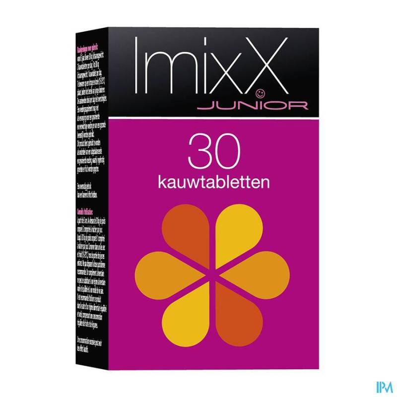 ImixX Junior Framboos 30 Kauwtabletten