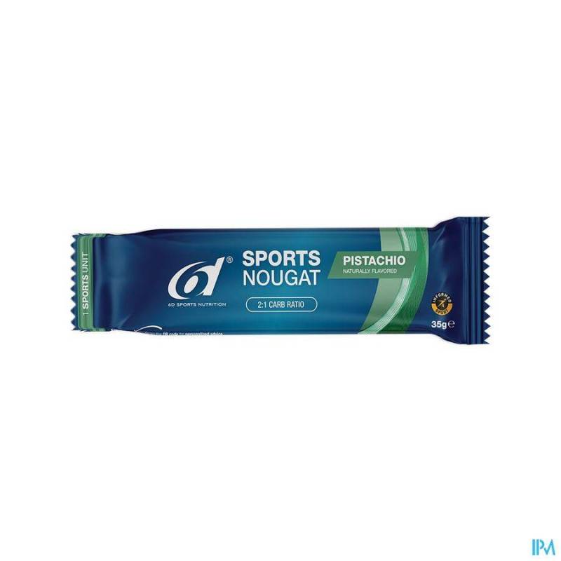 6D SPORTS NOUGAT PISTACHIO 6X35G